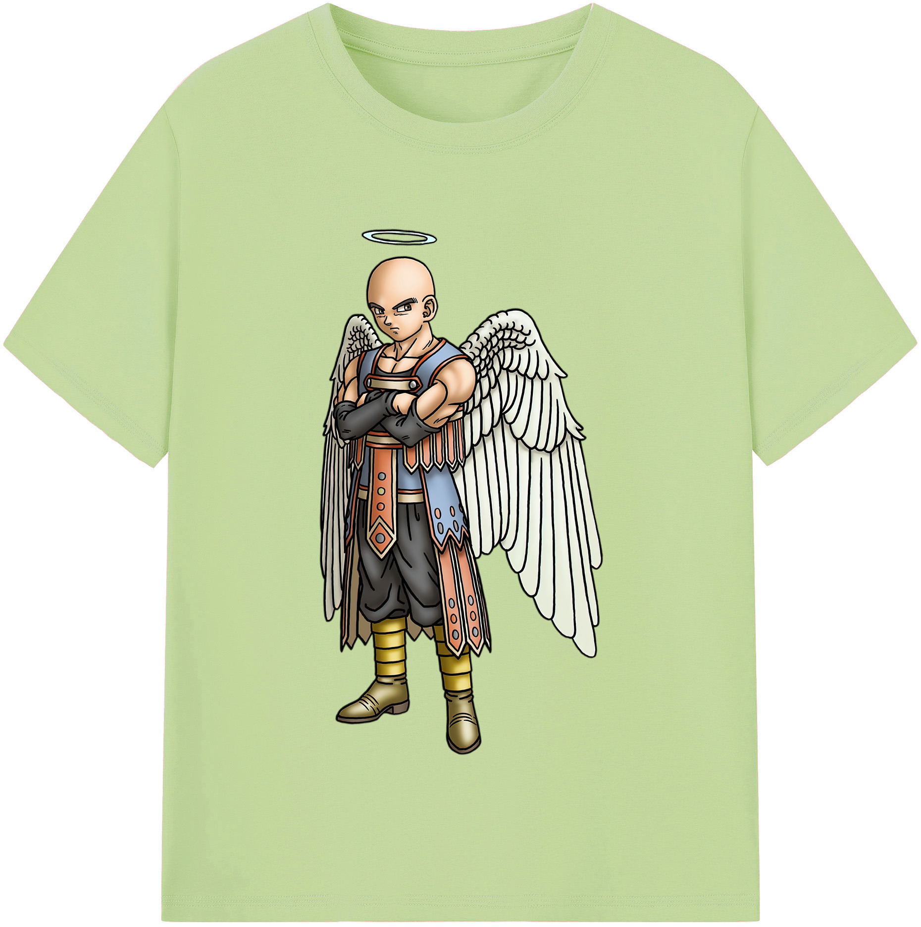 （画像用） ドラゴンクエスト Doragon Kuesuto Dragon Quest 綿100％半袖Tシャツ（フロントプリント）